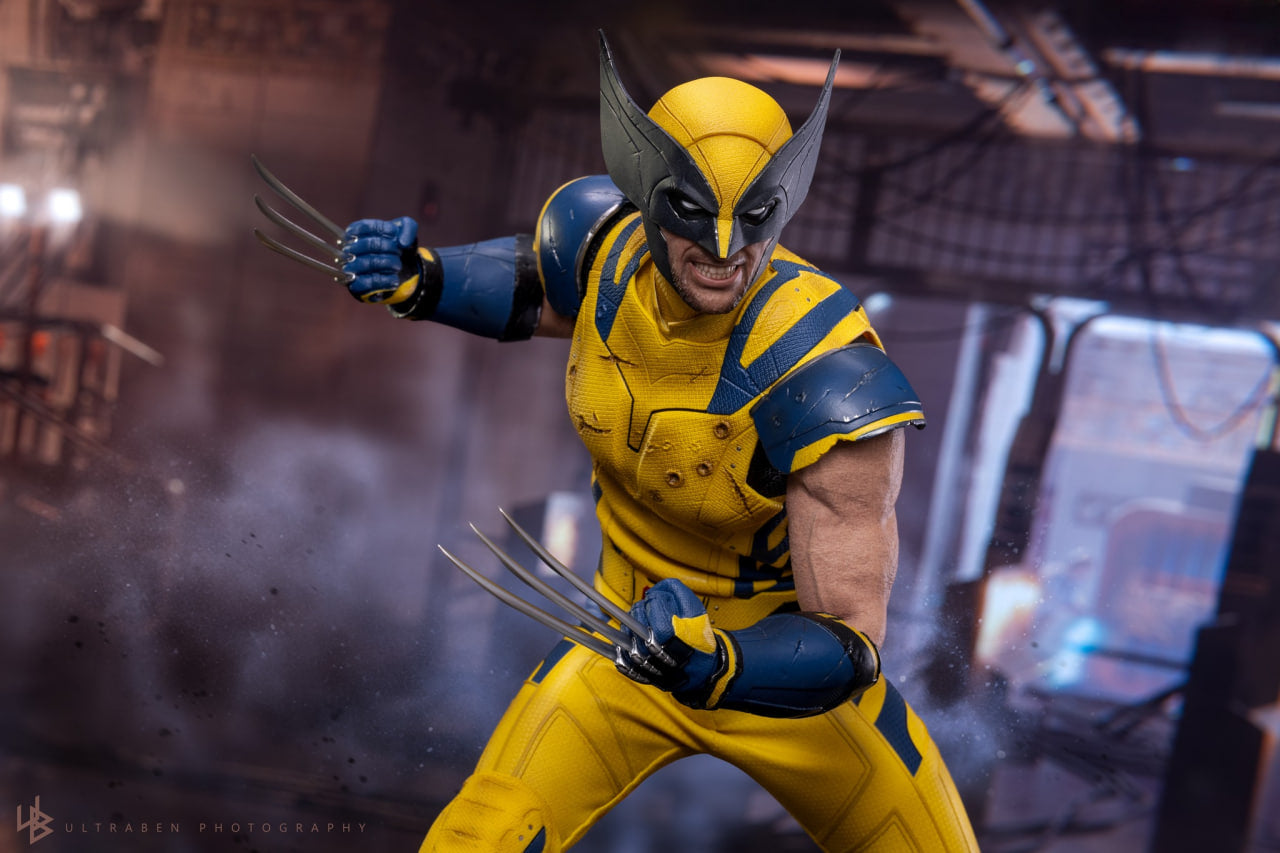 🔥Hot Toys MMS754 Deadpool and Wolverine - Wolverine 1/6 Scale Collectible Figure Deluxe Edition