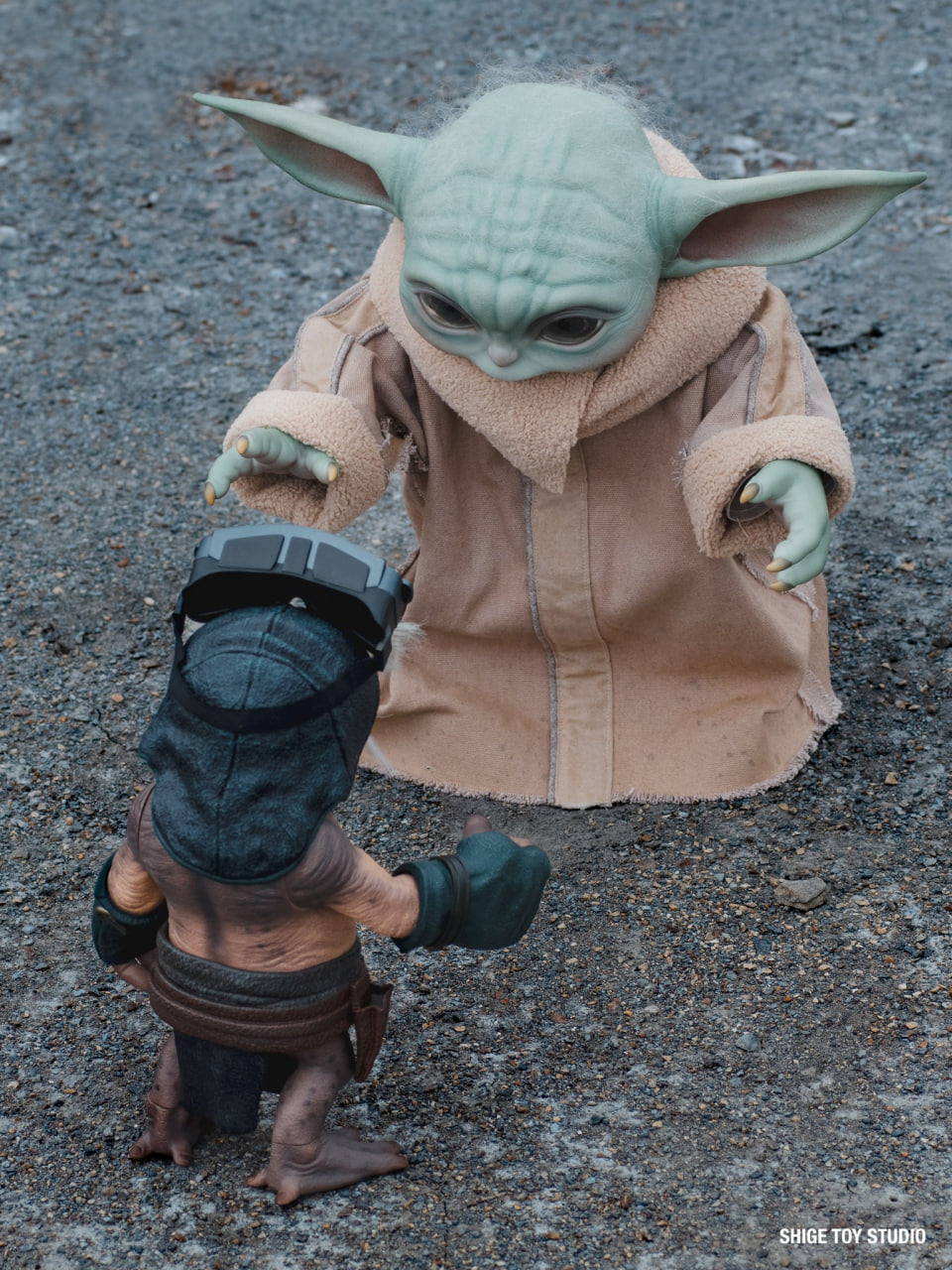 READY🔥Hot Toys LMS016 Star Wars: The Mandalorian & Grogu - Grogu Life-Size Collectible Figure