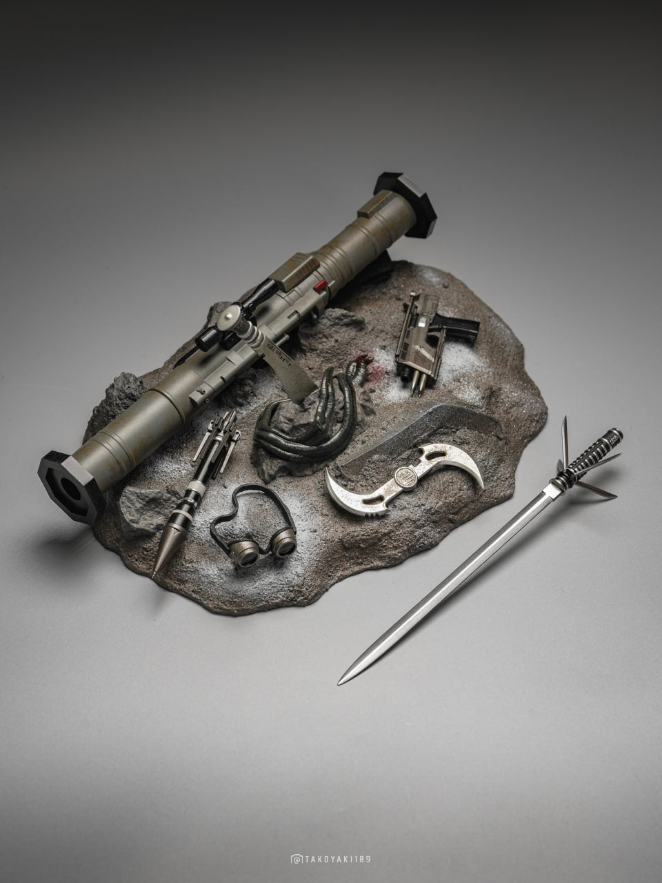 READY🔥Hot Toys MMS791B Deadpool & Wolverine 1/6th Scale Blade Collectible Figure (First Edition)