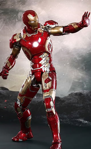 🔥Hot toys MMS278D09 Mark43 Regular Edition MARK XLIII (Avengers 2 Age of Ultra) Re-run New Version