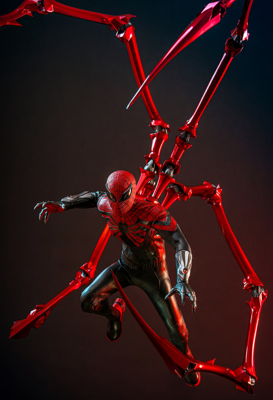 READY🔥Hot Toys VGM61 Marvel’s Spiderman 2 Peter Parker (Superior Suit) 1/6 Scale Collectible Figure