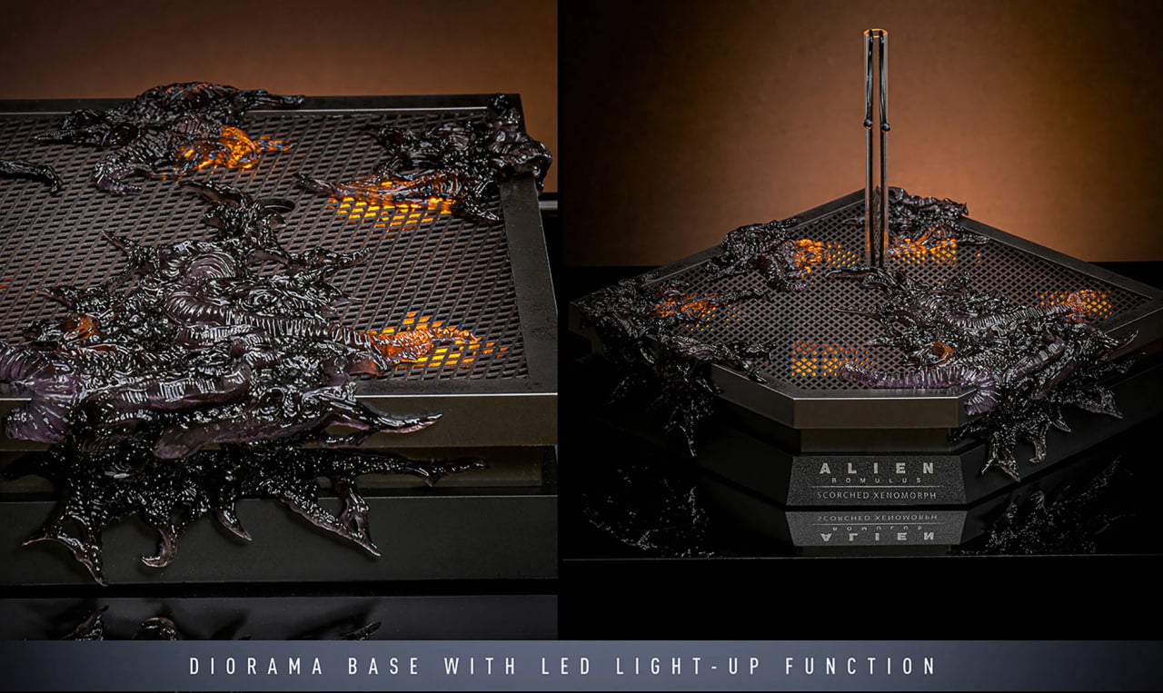 Preorderš„Hot Toys MMS784 Alien: Romulus 1/6th scale Scorched Xenomorph Collectible Figure