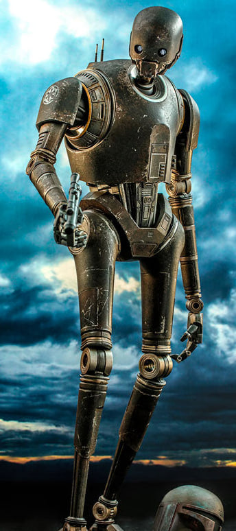 🔥Hot Toys TMS072 Star Wars The Book of Boba Fett KX Enforcer Droid Collectible Figure