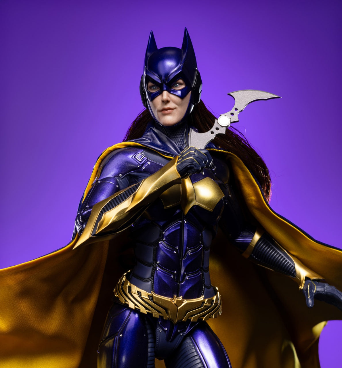 READY🔥Hot Toys VGM65 Batman Arkham Knight 1/6th scale Batgirl (Purple and Gold Version) Collectible Figure Exclusive Limited Edition