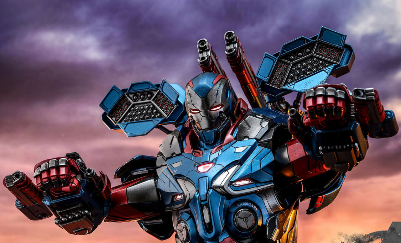 🔥Hot Toys MMS547D34 AVENGERS: ENDGAME 1/6 IRON PATRIOT