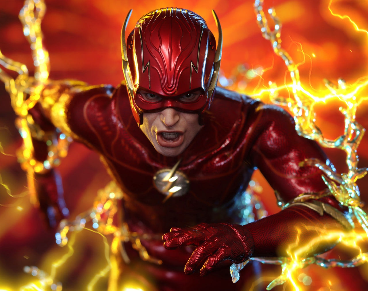 READY🔥Hot Toys MMS713 The Flash 1/6 Scale Collectible Figure