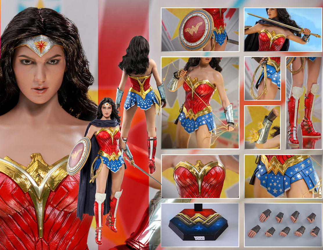 🔥Hot Toys MMS506 JUSTICE LEAGUE 1/6 WONDER WOMAN (COMIC CONCEPT VERSION)