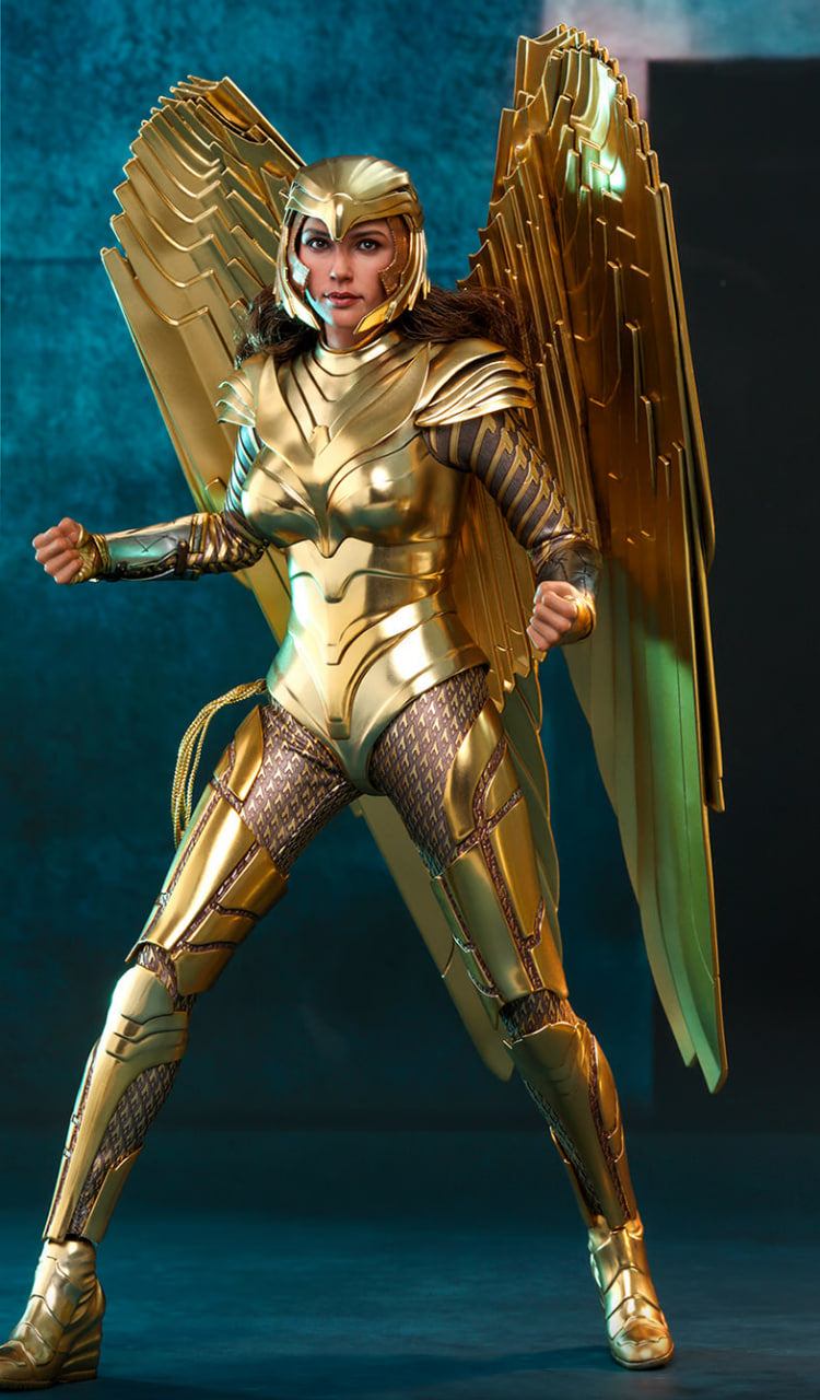 🔥Hot Toys MMS578 WONDER WOMAN 1984 1/6 GOLDEN ARMOR WONDER WOMAN DELUXE