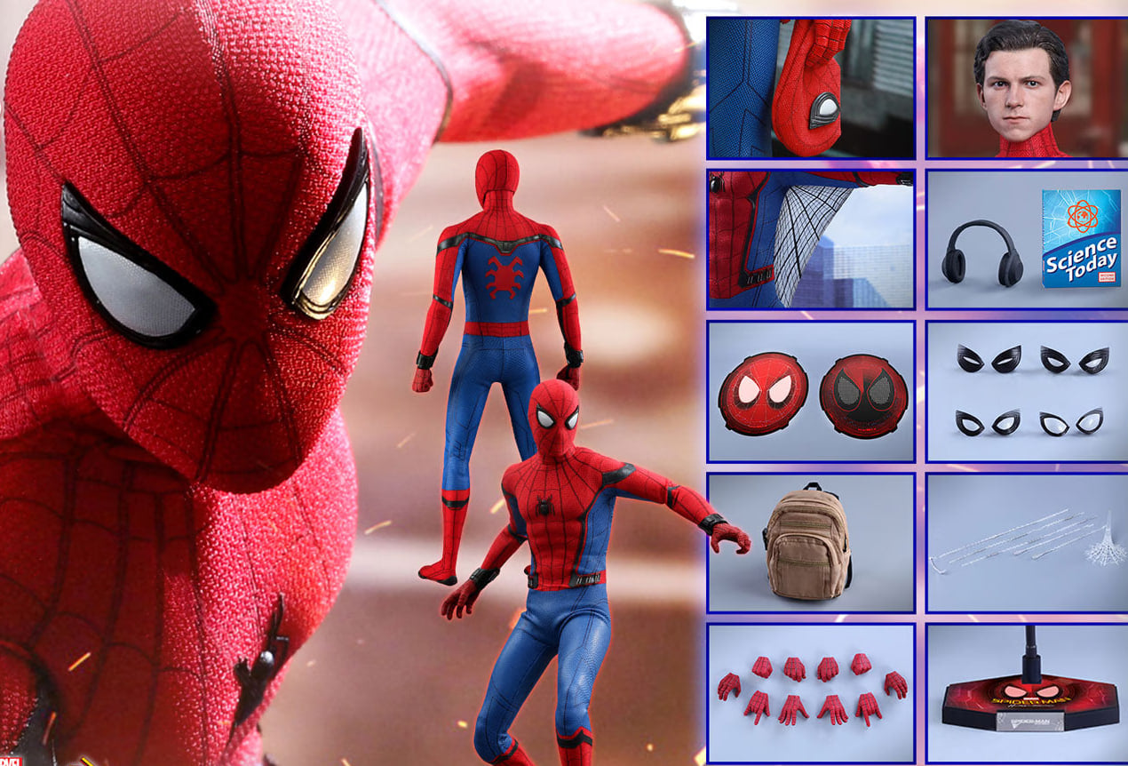 🔥Hot Toys MMS425 SPIDER-MAN HOMECOMING 1/6 SPIDER-MAN