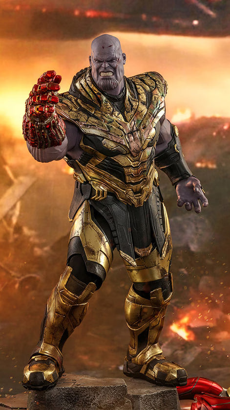 🔥Hot Toys MMS564 AVENGERS: ENDGAME 1/6 THANOS (BATTLE DAMAGED VERSION)