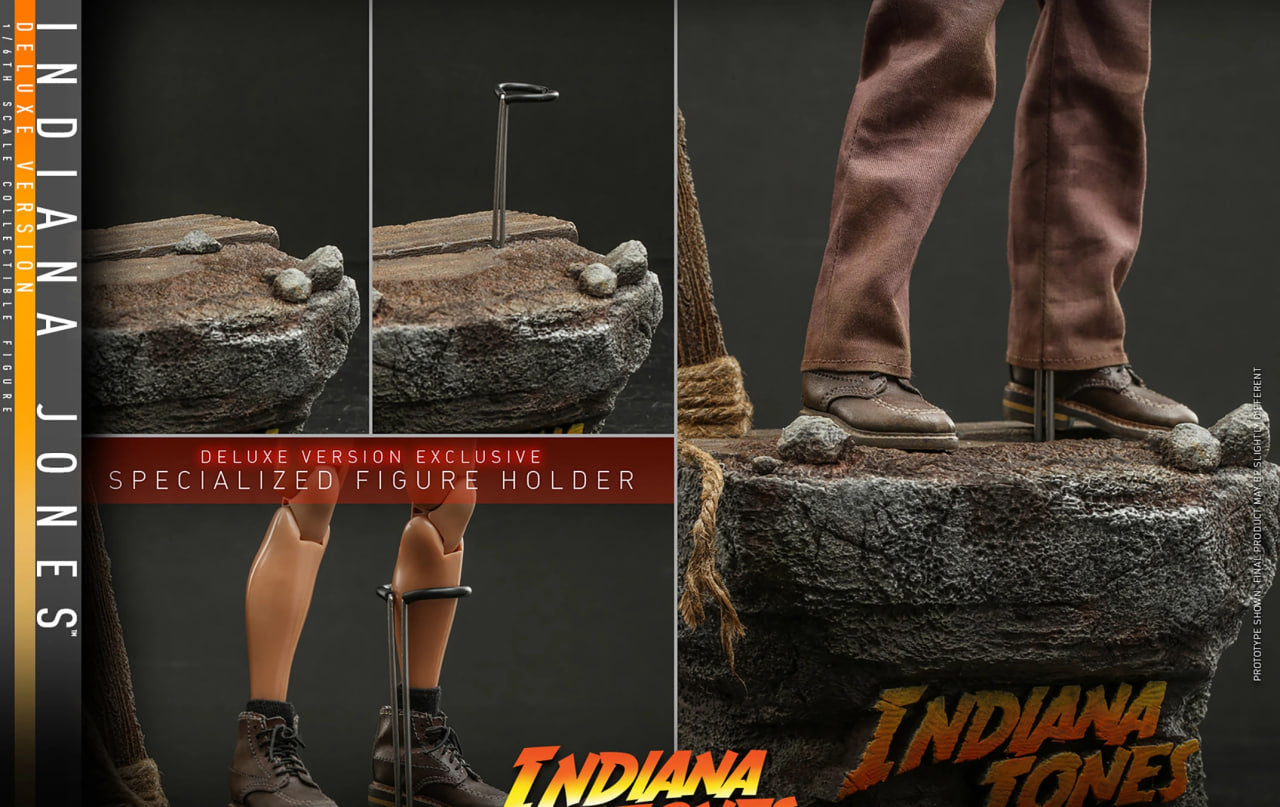 READY🔥Hot Toys MMS717 Indiana Jones and the Dial of Destiny – Indiana Jones (Deluxe Version)
