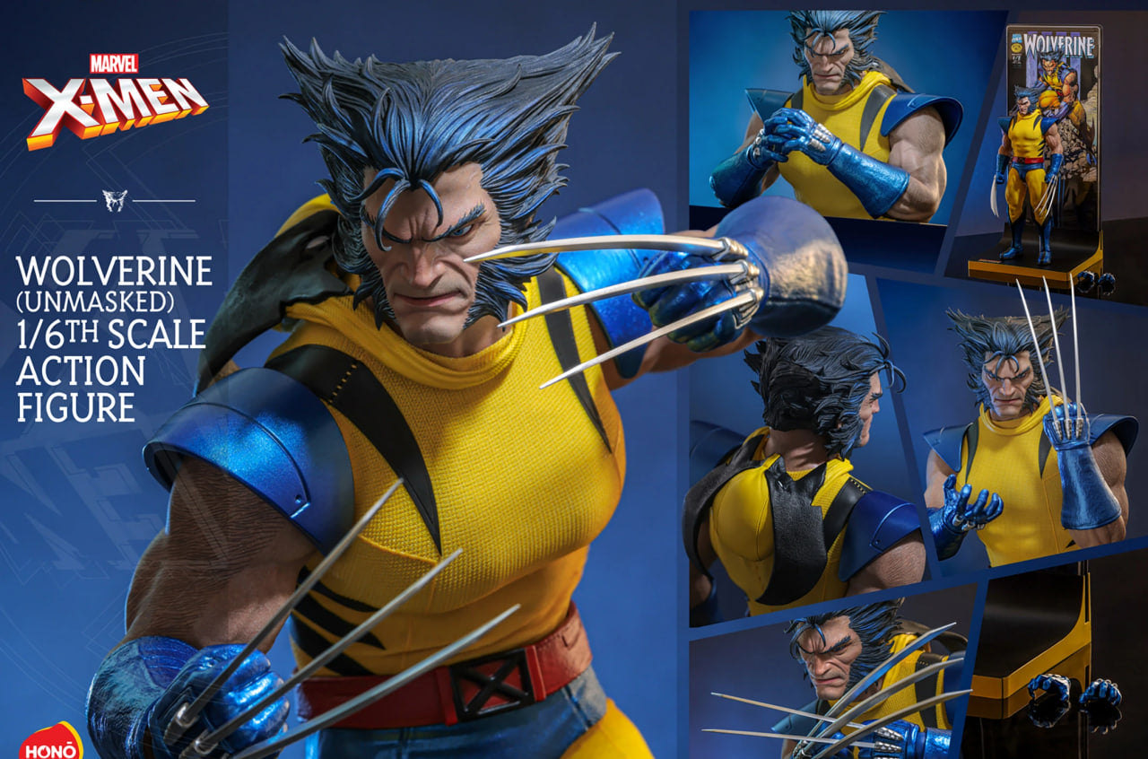 READY🔥Hot Toys Hono Studio HS06 X Men: Wolverine (Unmasked Version) 1/6 Scale Collectible Figure