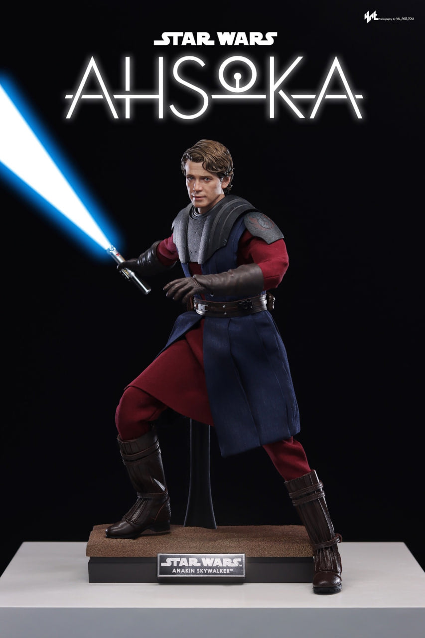 READY🔥Hot Toys TMS129 Star Wars Ahsoka Anakin Skywalker Clone Wars 1/6 Scale Collectible Figure
