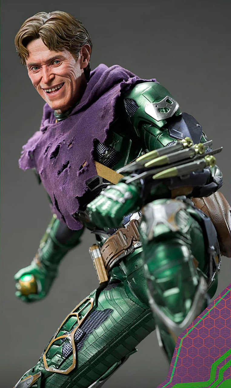 🔥Hot Toys MMS674 Spiderman No Way Home Green Goblin Upgraded Suit 1/6 Scale Collectible Figure