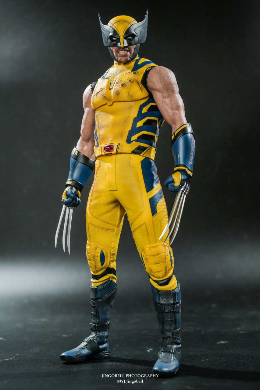 🔥Hot Toys MMS754 Deadpool and Wolverine - Wolverine 1/6 Scale Collectible Figure Deluxe Edition