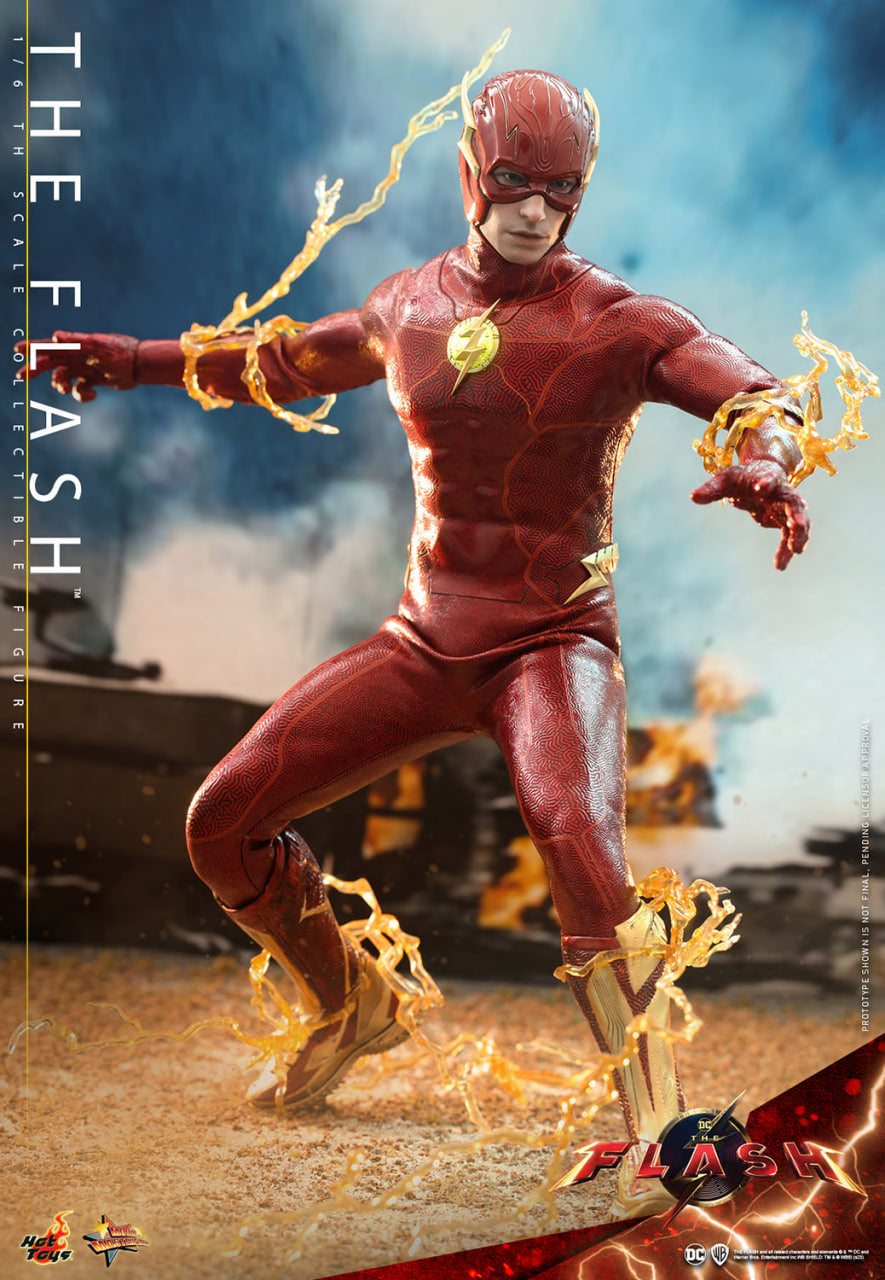 READY🔥Hot Toys MMS713 The Flash 1/6 Scale Collectible Figure