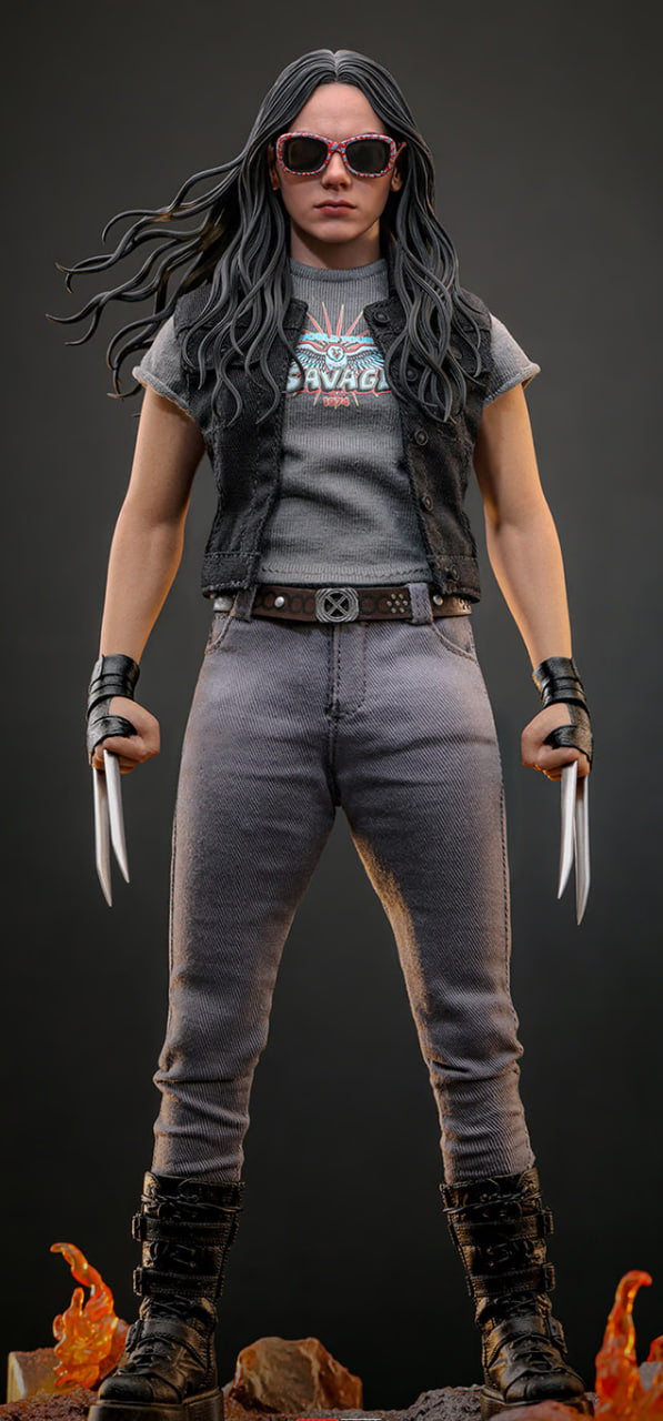 Preorderš„Hot Toys MMS781 X-23 Marvel Deadpool and Wolverine X23 1/6 Scale Collectible Figure