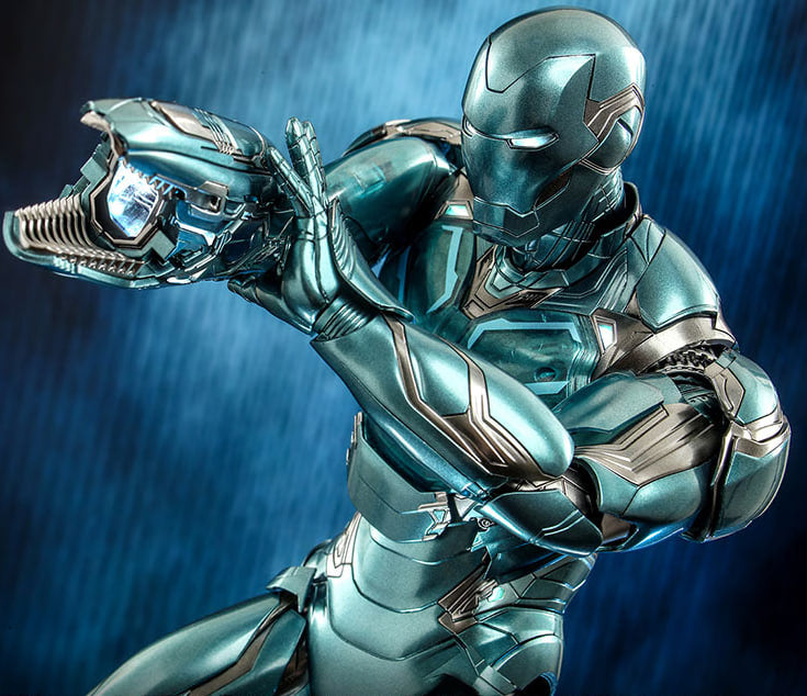 🔥Hot toys MMS646D45 Avengers Endgame Ironman Mark 85 Holographic Version Collectible Figure Toy Fair Exclusive