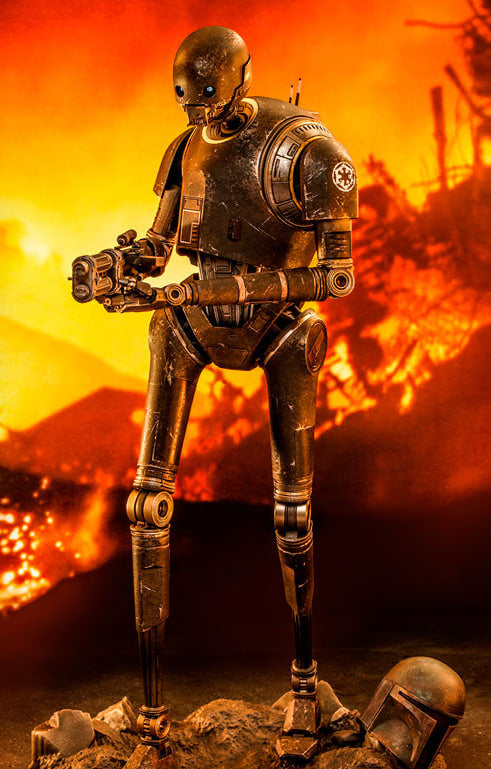 🔥Hot Toys TMS072 Star Wars The Book of Boba Fett KX Enforcer Droid Collectible Figure