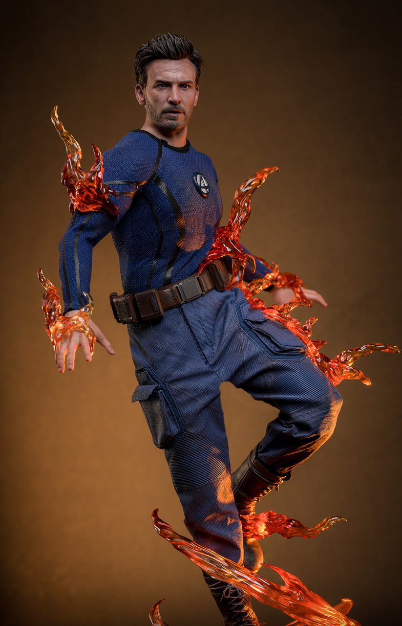 Preorder🔥Hot Toys MMS789 Deadpool & Wolverine 1/6th scale Human Torch Collectible Figure