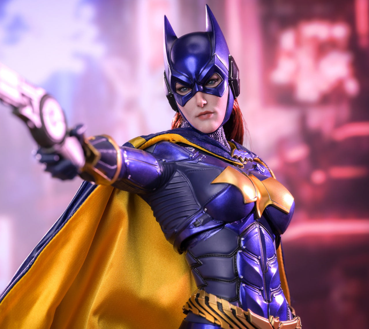 READY🔥Hot Toys VGM65 Batman Arkham Knight 1/6th scale Batgirl (Purple and Gold Version) Collectible Figure Exclusive Limited Edition