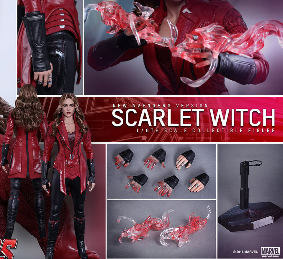 🔥Hot Toys MMS357 CIVIL WAR 1/6 SCARLET WITCH NEW AVENGERS MOVIE