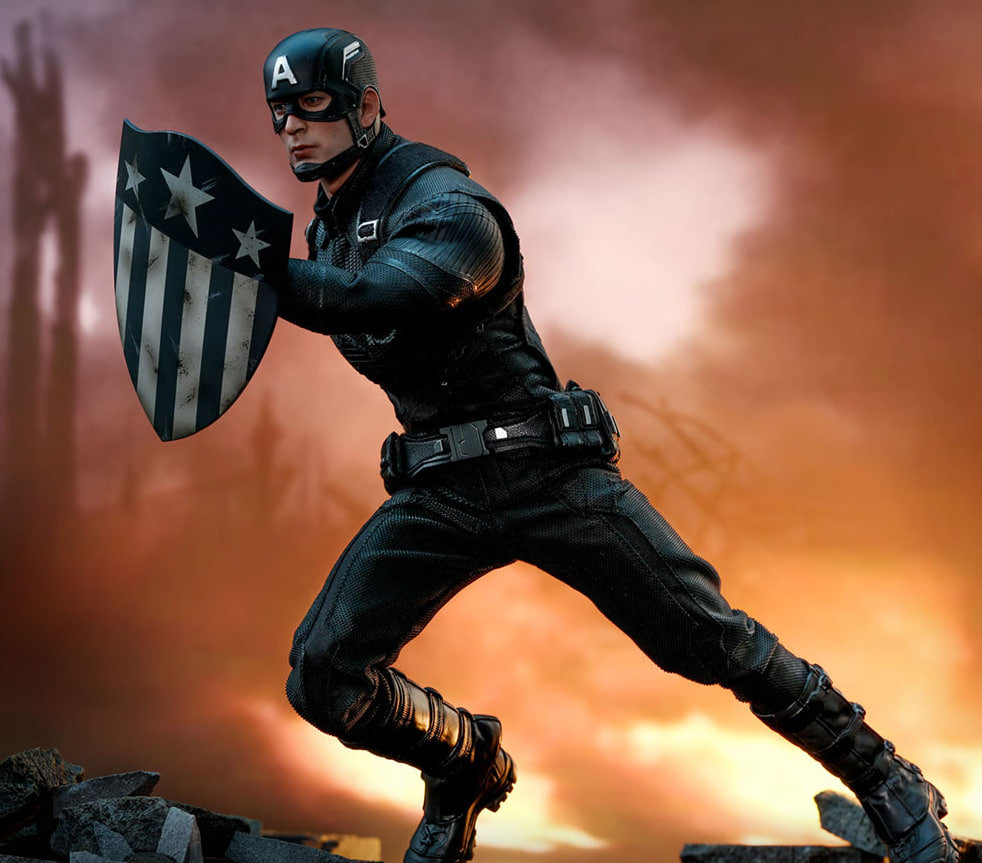 🔥Hot Toys MMS488 MARVEL STUDIOS 1/6 CAPTAIN AMERICA (CONCEPT ART VERSION)