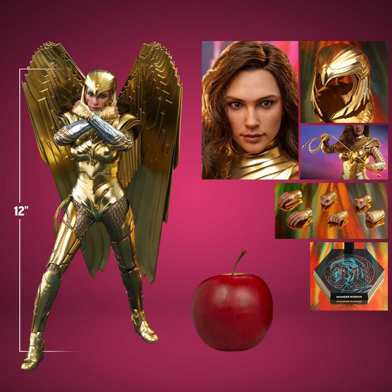 🔥Hot Toys MMS577 WONDER WOMAN 1984 1/6 GOLDEN ARMOR WONDER WOMAN