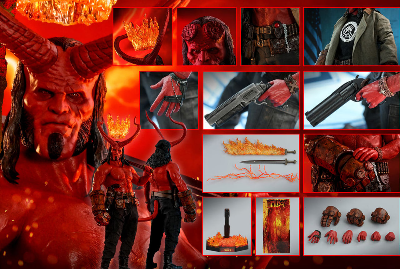🔥Hot Toys MMS527 1/6 HELLBOY