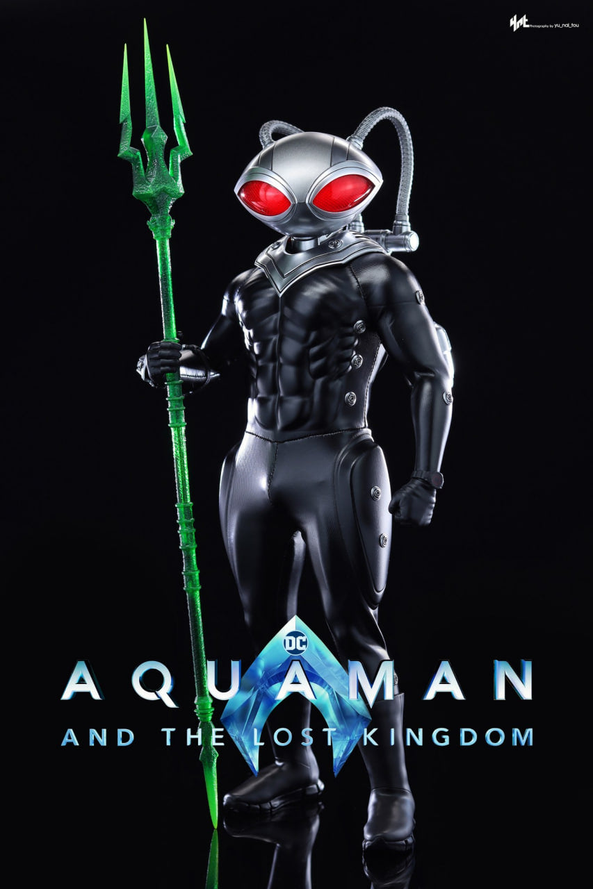 READY🔥Hot Toys MMS739 Aquaman 2 Black Manta 1/6 Scale Collectible Figure