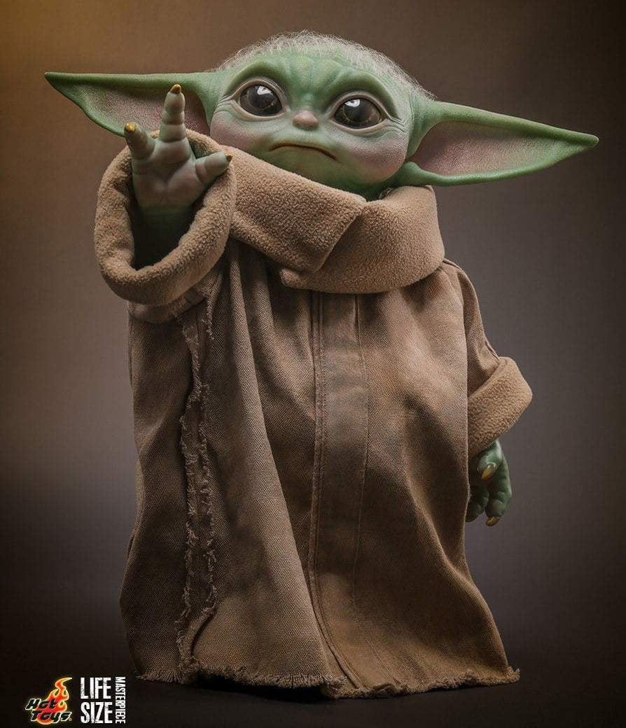 READY🔥Hot Toys LMS015 Star Wars: The Mandalorian Grogu Life-Size Collectible Figure