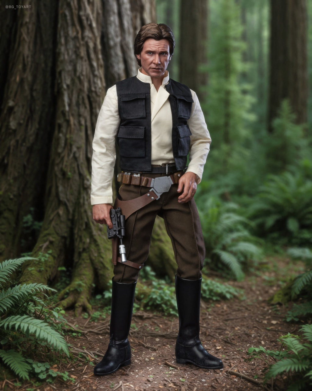 READY🔥Hot Toys MMS740 Star Wars Return of the Jedi Han Solo 1/6 Scale Collectible Figure