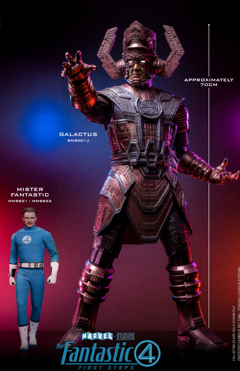Preorder🔥Hot Toys SMS001JB The Fantastic Four: First Steps Galactus Jumbo Sofvi Figure Special Edition