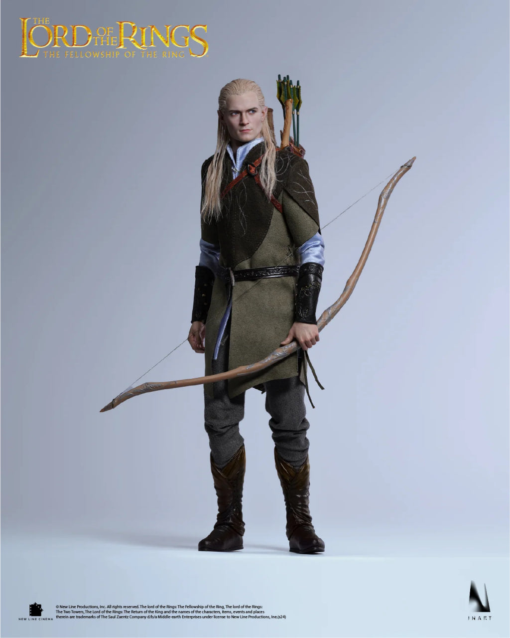 🔥INART The Lord of the Rings: The Fellowship of the Ring Legolas 1/6 Collectible Figure (Rooted Hair)
