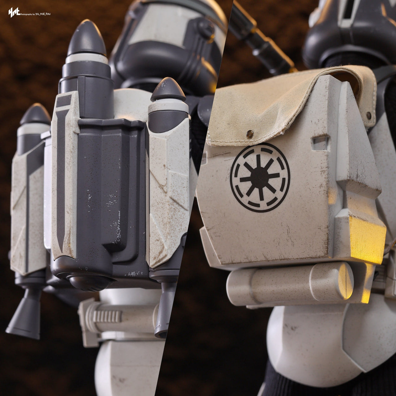 READY🔥Hot Toys TMS143 Star Wars: The Clone Wars 104th Battalion Wolfpack Clone Trooper (Deluxe Version)