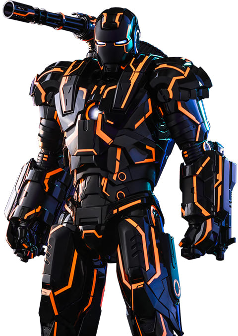 Hot Toys MMS553D35 MMS553 IRON MAN NEON TECH WAR MACHINE 1/6