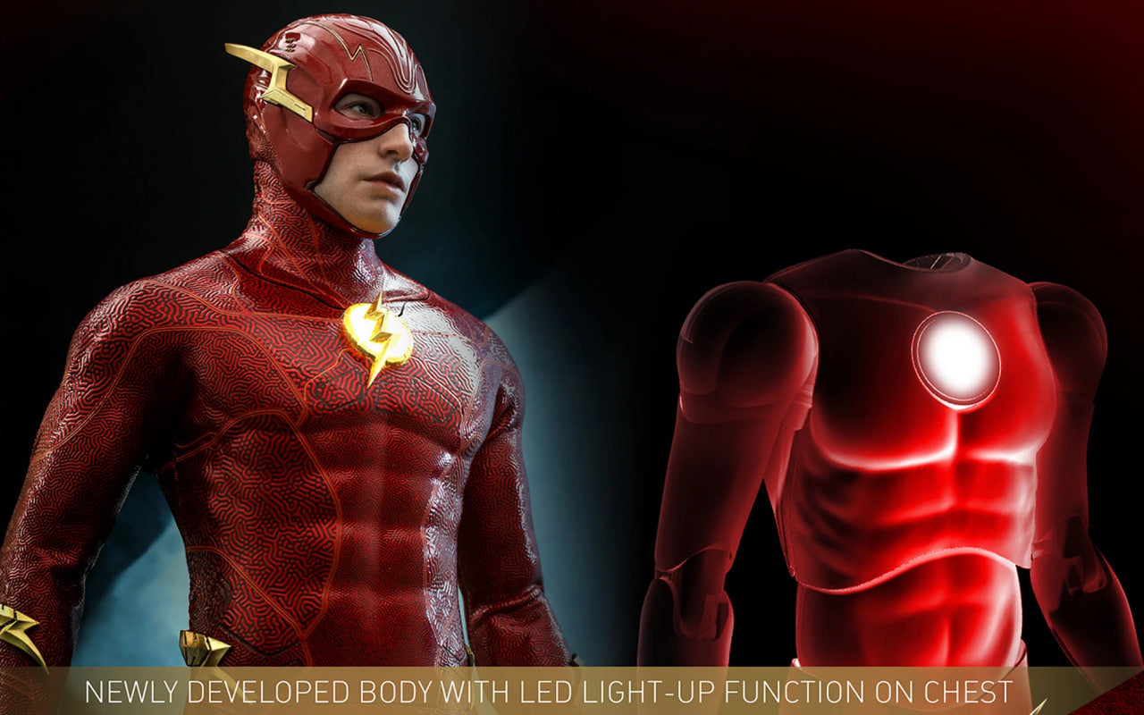 READY🔥Hot Toys MMS713 The Flash 1/6 Scale Collectible Figure