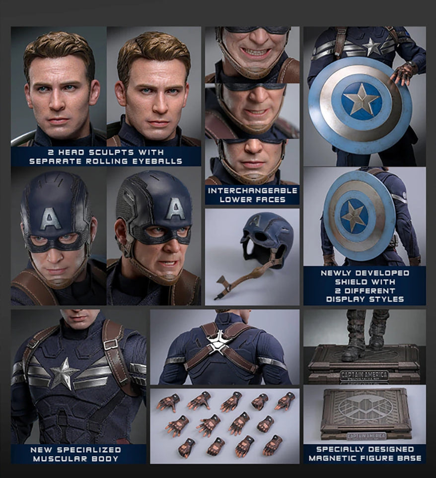 Preorderš„Hot Toys MMS783 Captain America: The Winter Soldier 1/6th scale Captain America (Stealth S.T.R.I.K.E. Suit) 2.0 Collectible Figure