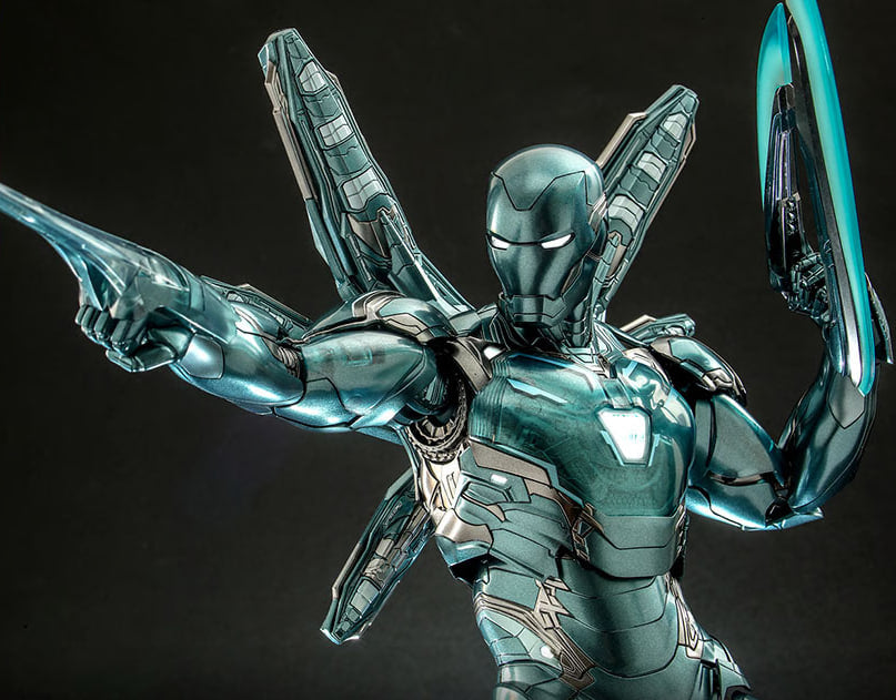 🔥Hot toys MMS646D45 Avengers Endgame Ironman Mark 85 Holographic Version Collectible Figure Toy Fair Exclusive