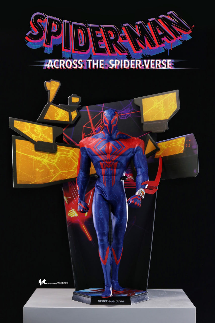 🔥Hot Toys MMS711 Spider Man 2099 Spider-Man: Across the Spider-Verse