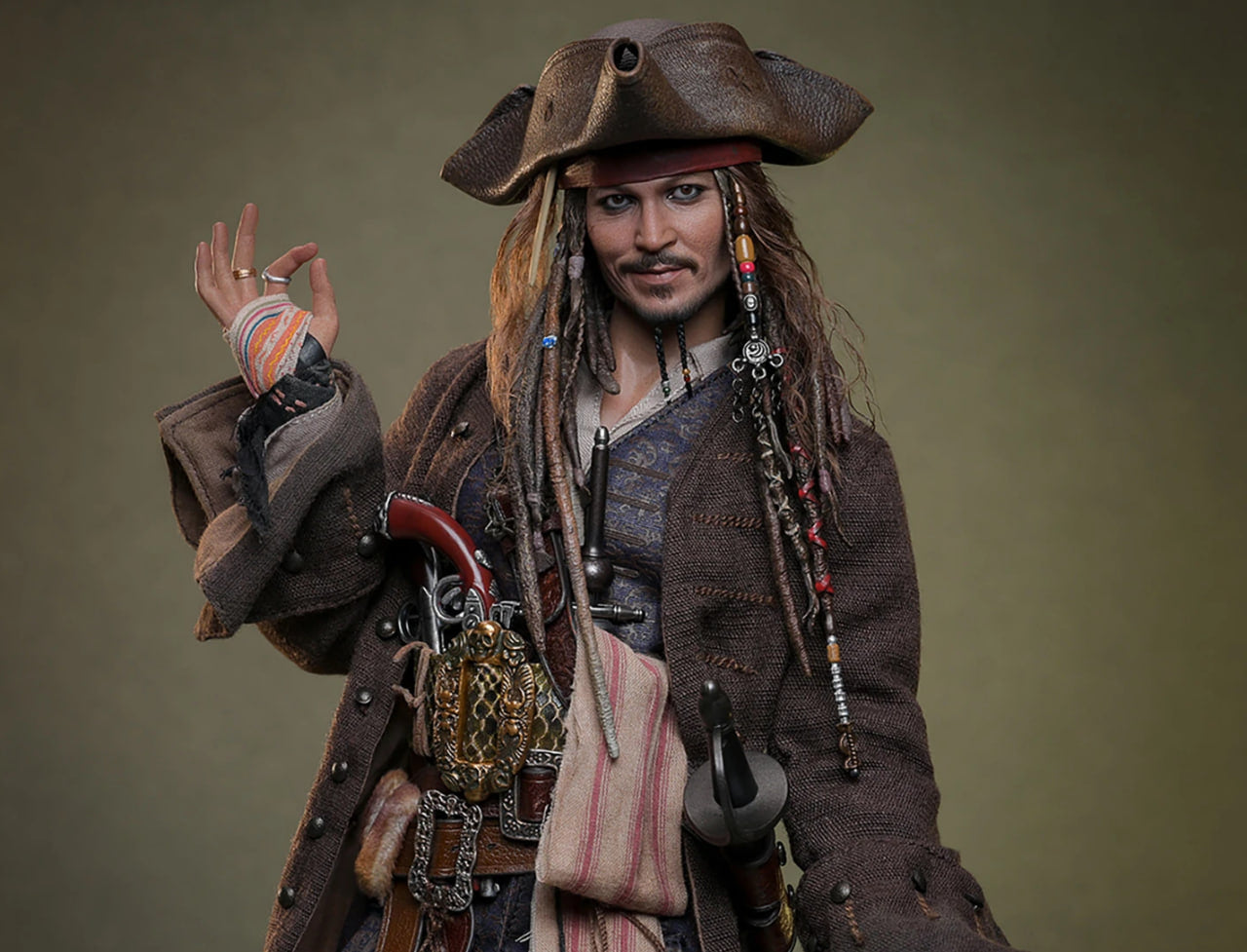 READY🔥Hot Toys DX37 PIRATES OF THE CARIBBEAN: Dead Men Tell No Tales 1/6 JACK SPARROW