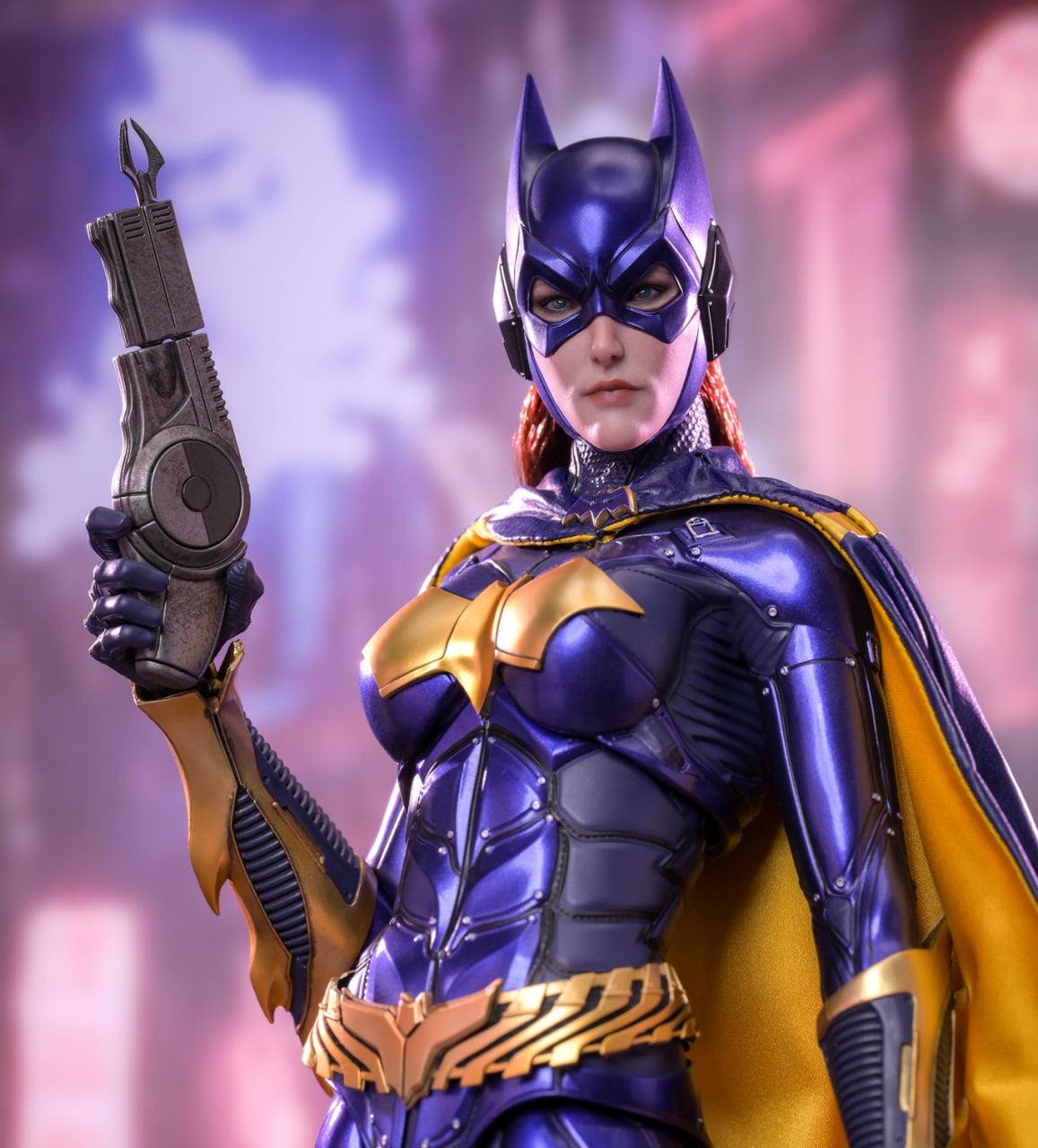 READY🔥Hot Toys VGM65 Batman Arkham Knight 1/6th scale Batgirl (Purple and Gold Version) Collectible Figure Exclusive Limited Edition