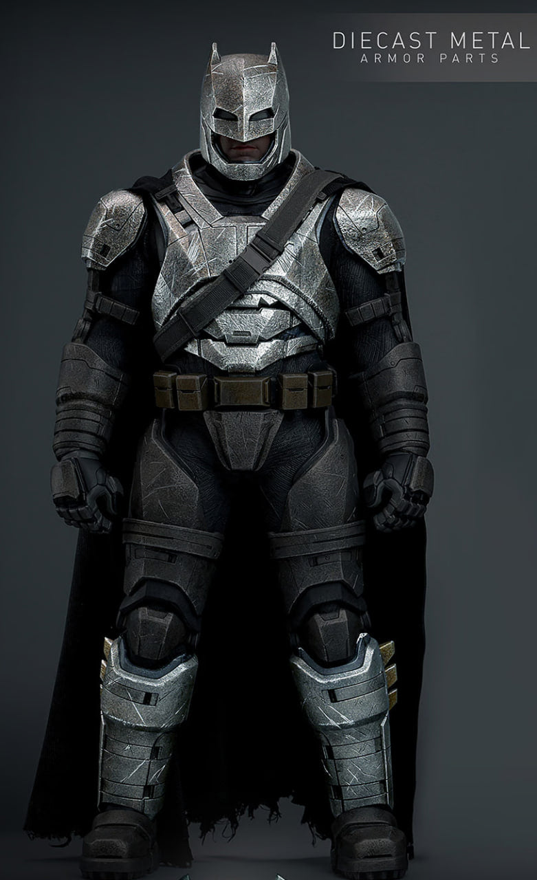 Preorder🔥Hot Toys MMS743D63 Batman V Superman Dawn Of Justice Armored Batman (2.0) 1/6th Scale Collectible Figure (Deluxe Version)