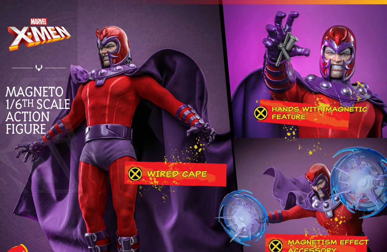 READY🔥Hot Toys Hono Studio HS02 X-men Magneto 1/6 Scale Collectible Figure