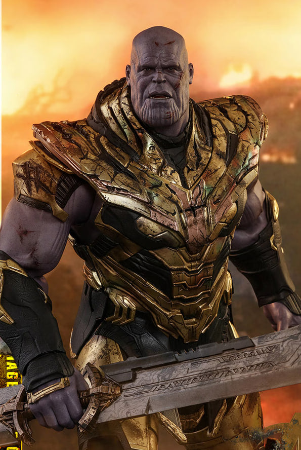 🔥Hot Toys MMS564 AVENGERS: ENDGAME 1/6 THANOS (BATTLE DAMAGED VERSION)