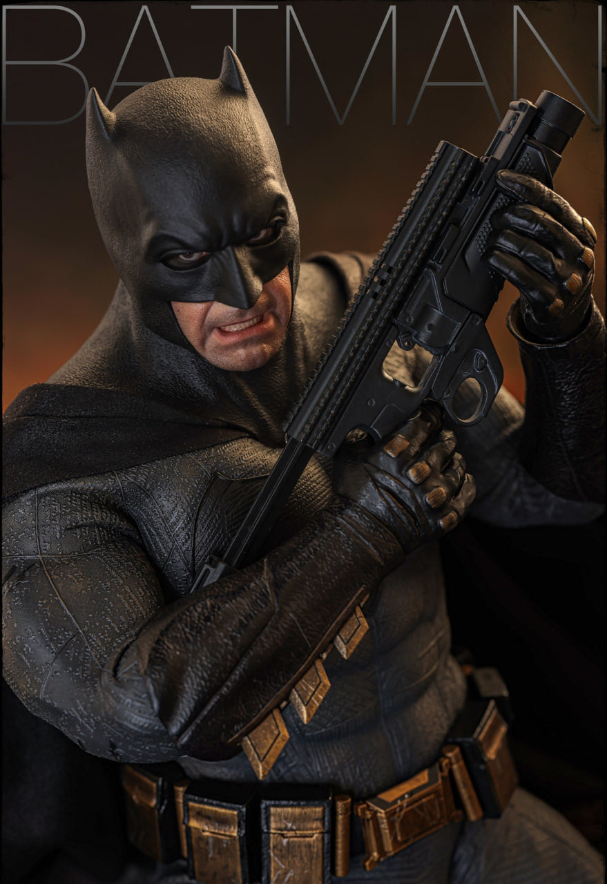 READY🔥Hot Toys MMS732 Batman v Superman: Dawn of Justice - 1/6th scale Batman (2.0) Collectible Figure (Deluxe Version)