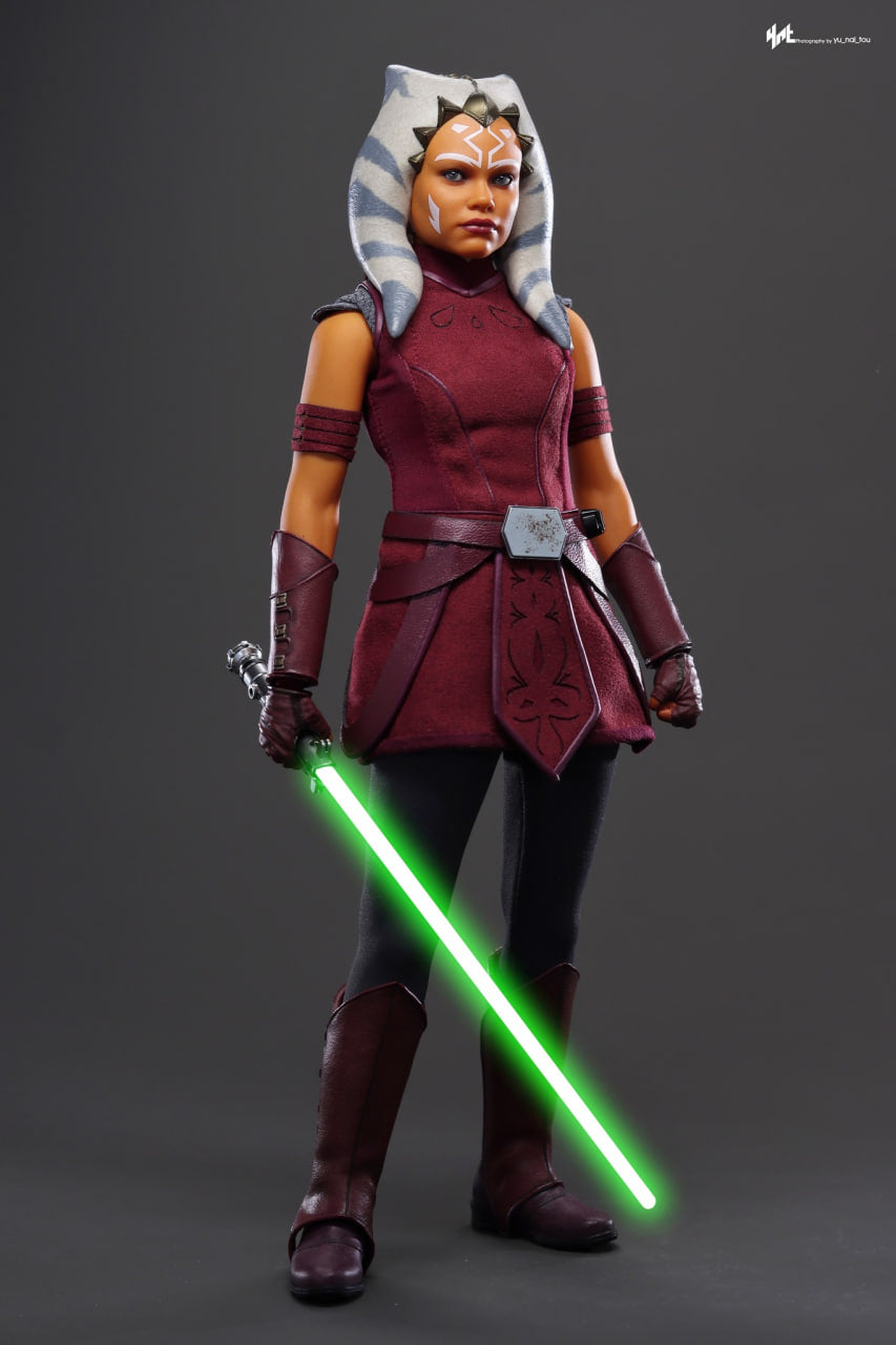 READY🔥Hot Toys TMS123 Star Wars Ahsoka Tano Padawan 1/6 Scale Collectible Figure