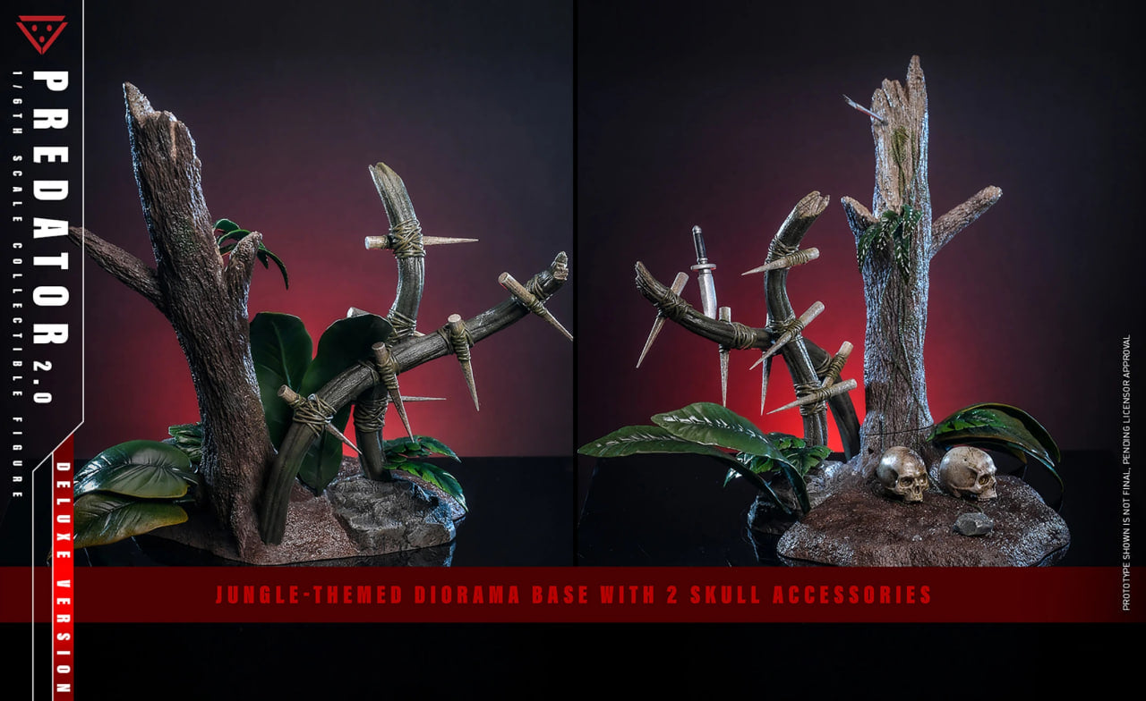 Preorder🔥Hot Toys MMS817 Predator Predator (2.0) 1/6th scale Collectible Figure (Deluxe Version)
