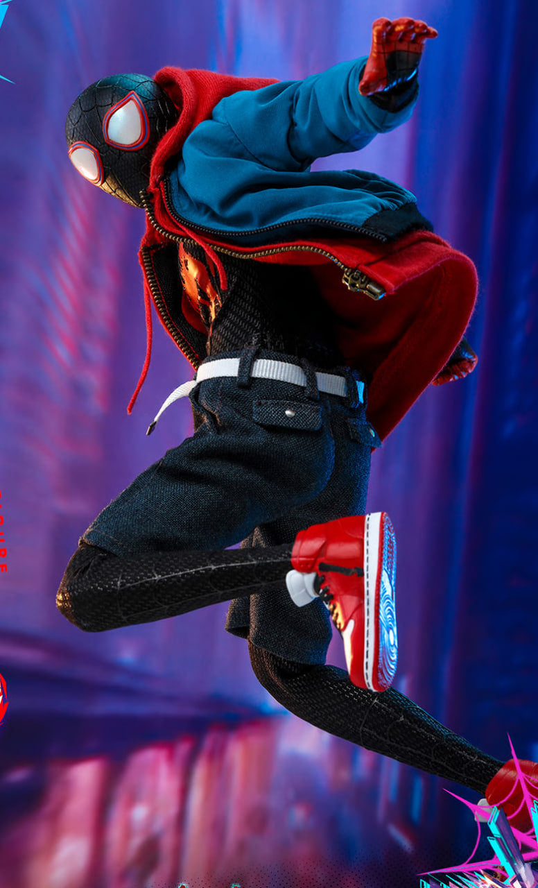 🔥Hot Toys MMS567 SPIDER-MAN: INTO THE SPIDER-VERSE 1/6 MILES MORALES