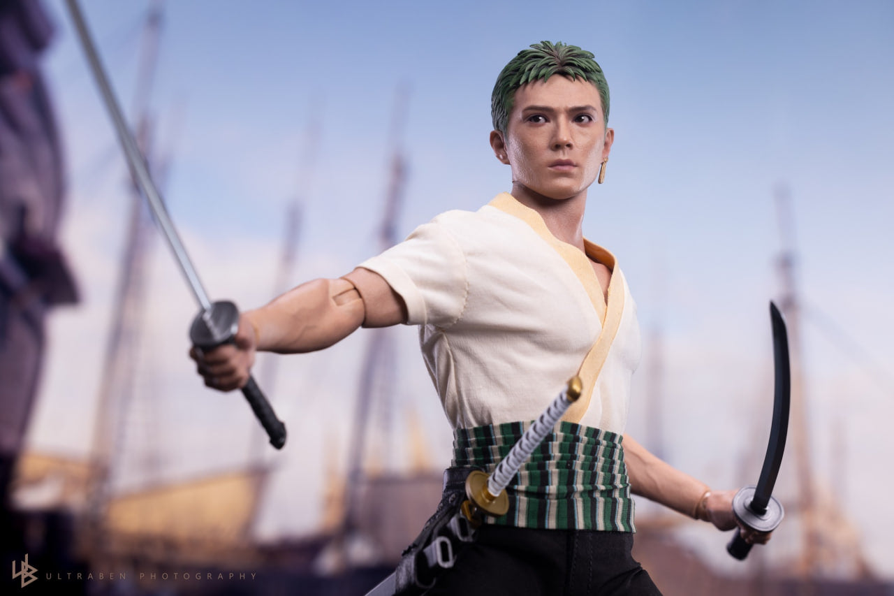 READY🔥Hot Toys TMS110 One Piece Roronoa Zoro 1/6th Scale Collectible Figure